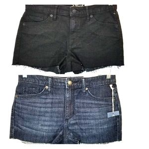 Universal thread bundle of 2 denim shorts size 4